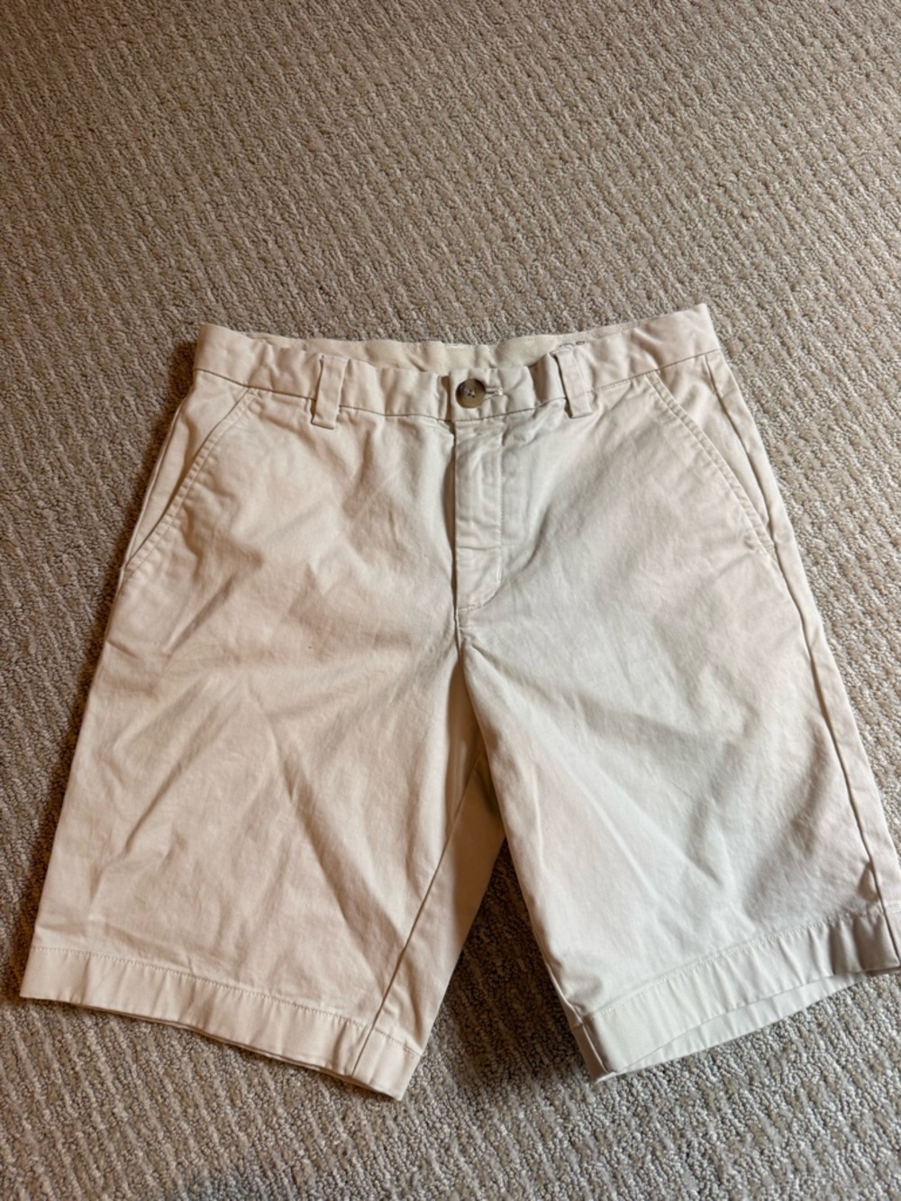 Vineyard Vines Light Tan Flat Front Men's Shorts